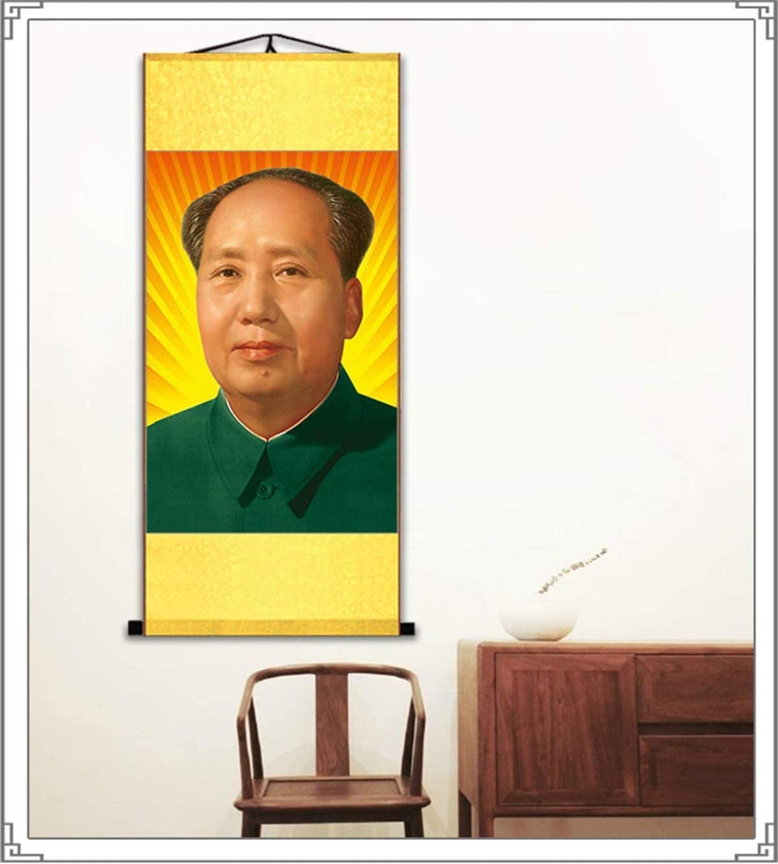 Amazon.co.jp: 中国の芸術の壁の巻物、壁掛け、装飾的な絵画、スタイル